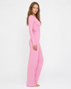 Ensemble pyjama femme 2 pièces à manches longues