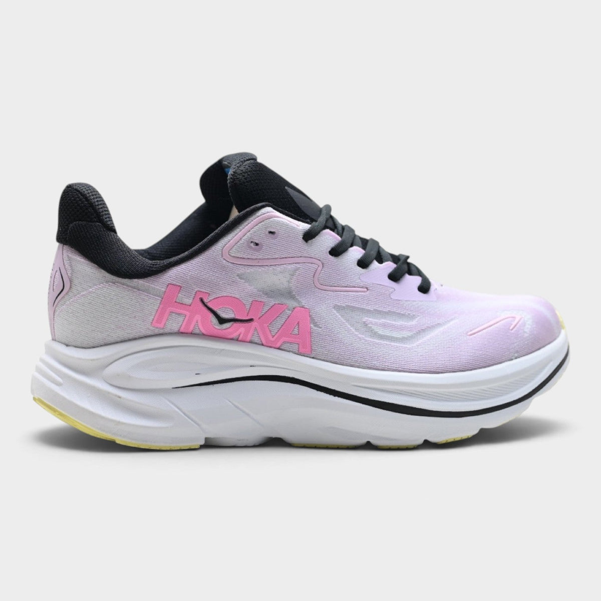 Chaussures de running Hoka Clifton 10 femme - Rose / Noir