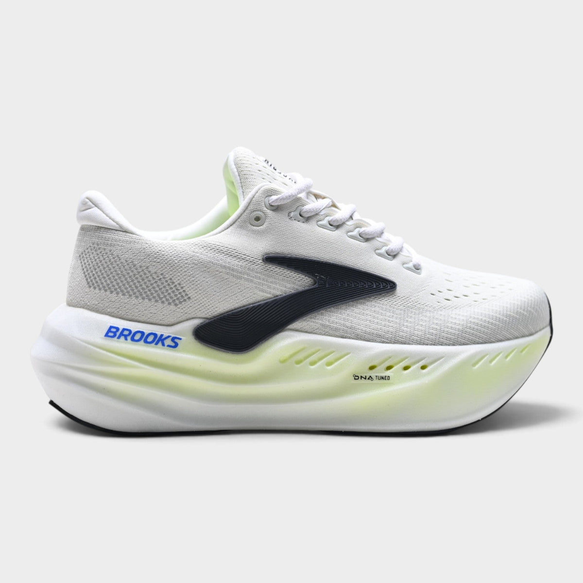 Chaussures de running Brooks Glycerin Max homme - Blanc / Bleu marine