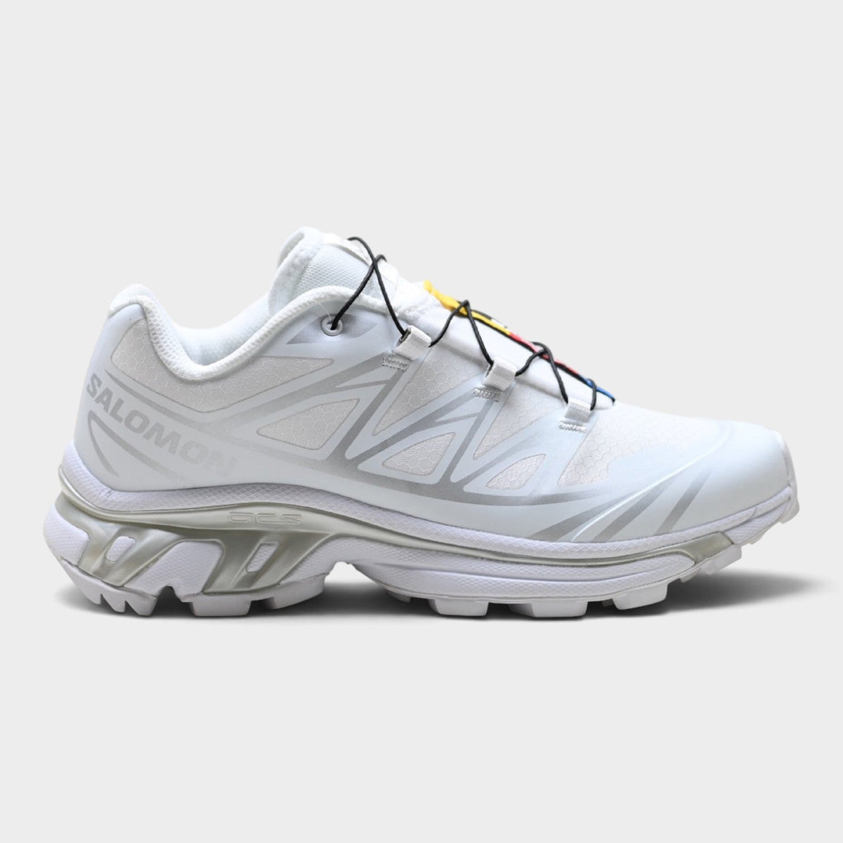 Baskets Salomon XT 6 homme - Blanc / Argent
