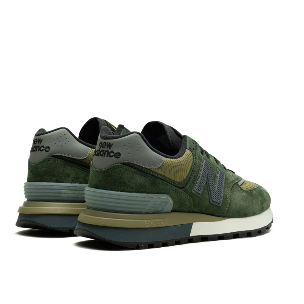 Baskets New Balance 574 x Stone Island vert mixte